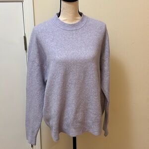Zara Light Purple Wool Blend Sweater size Medium/M